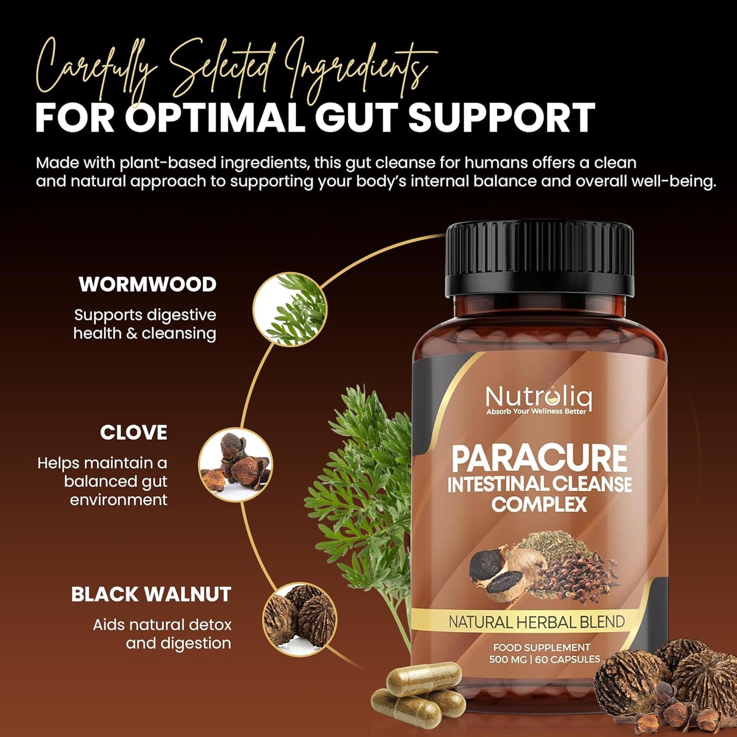 Nutroliq ParaCure Intestinal Cleanse Complex