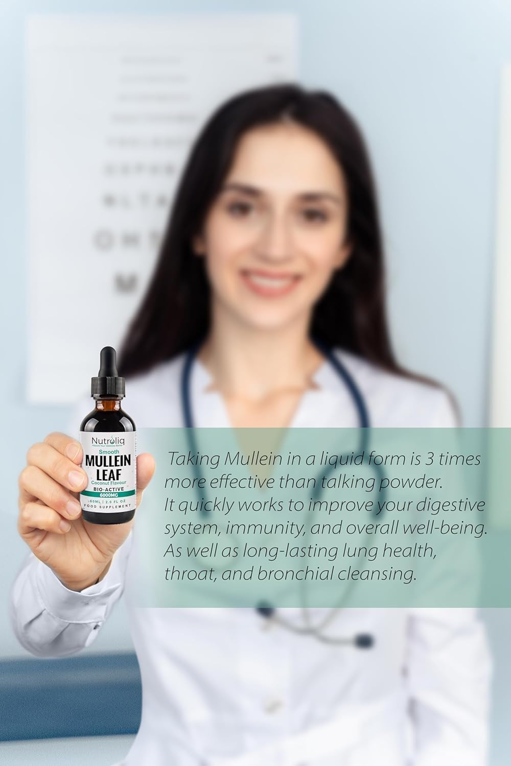 Nutroliq Mullein Leaf 50:1 Extract Drops - 60ml – product image 9