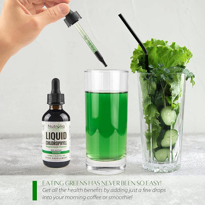Nutroliq Liquid Chlorophyll Drops for Water 60ml – product image 6