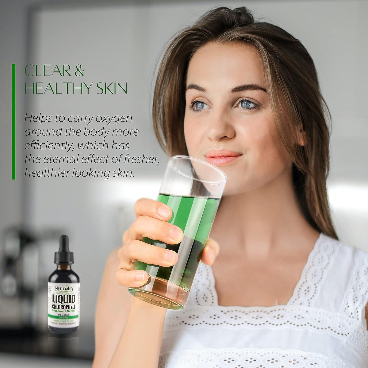 Nutroliq Liquid Chlorophyll Drops for Water 60ml – product image 7
