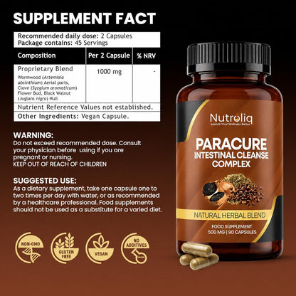 Nutroliq ParaCure Herbal Botanical Complex – product image 15