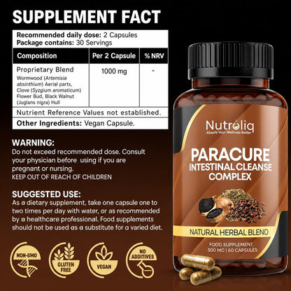 Nutroliq ParaCure Herbal Botanical Complex – product image 6