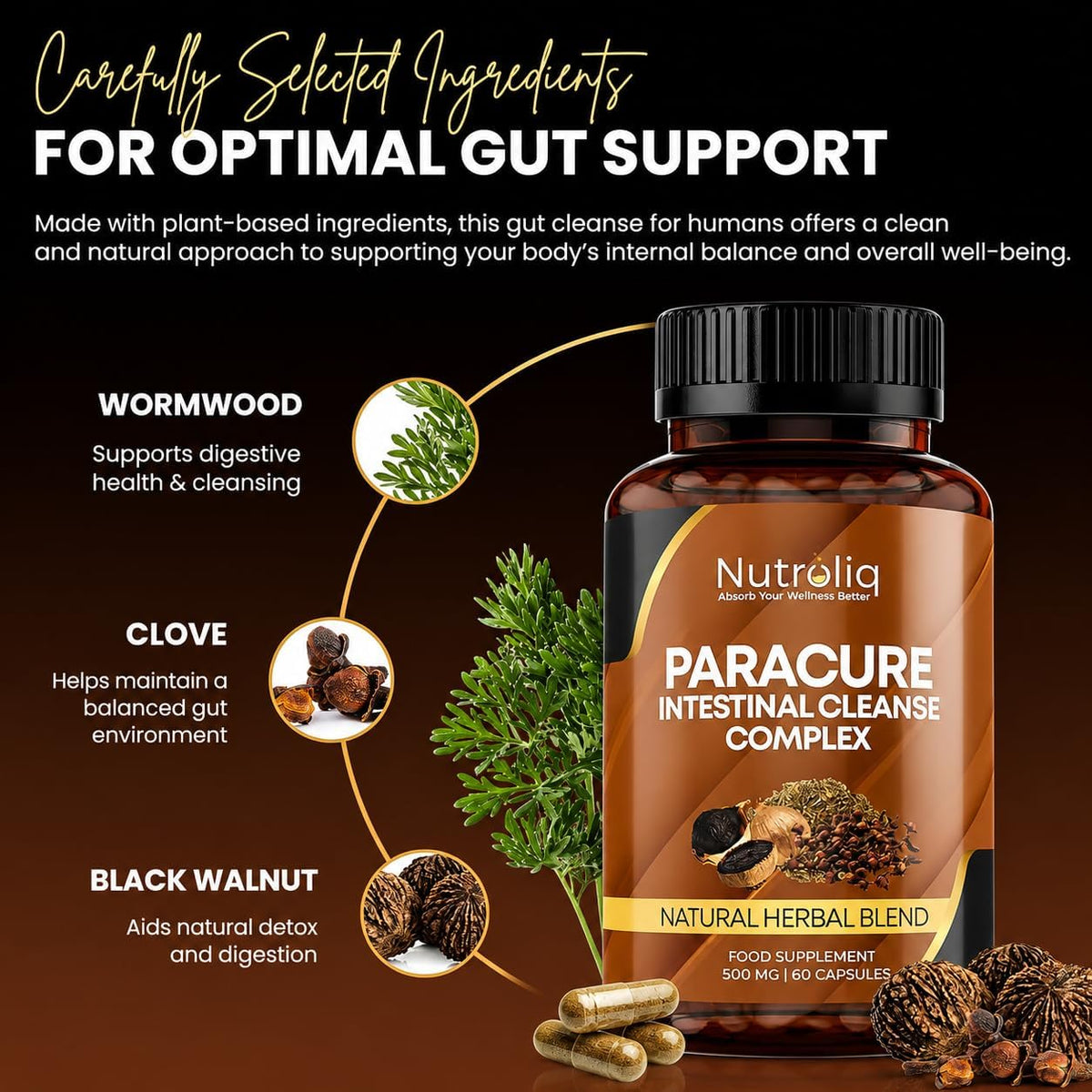 Nutroliq ParaCure Herbal Botanical Complex – product image 4