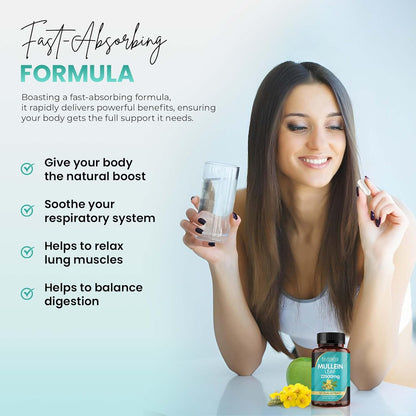 Nutroliq Mullein Leaf 50:1 Extract - Digestive & Sleep Support