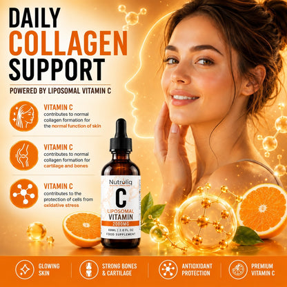 Nutroliq Vitamin C 60ml — collagen support