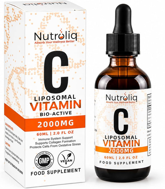 Nutroliq Vitamin C 60 ml bottle and box